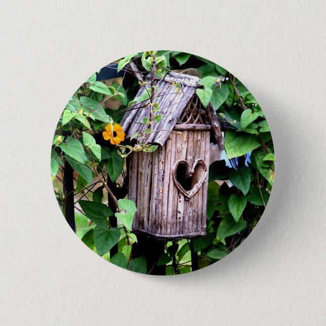 Birdhouse 2 Inch Round Button (Front)