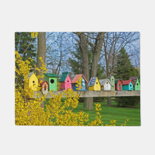Birdhouse Boulevard  Doormat
