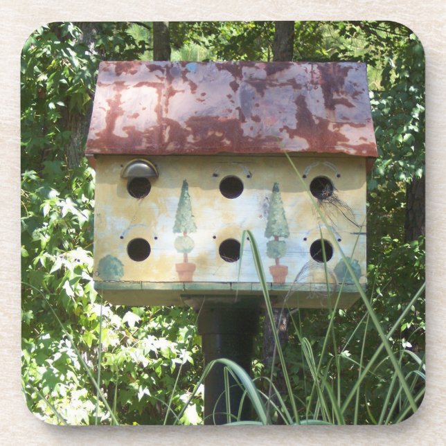 Birdhouse Coaster (Front)