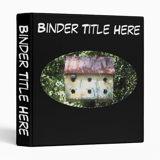 Birdhouse Edited 1" Binder (Front/Spine)