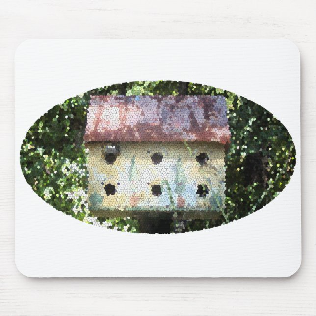 Birdhouse Edited Mouse Pad (Front)