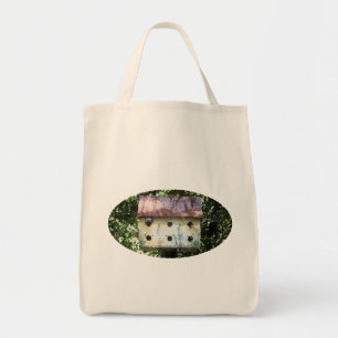 Birdhouse Edited Tote Bag