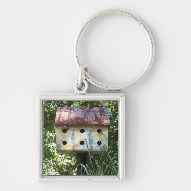 Birdhouse Keychain (Front)