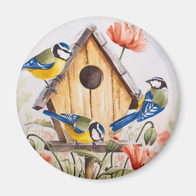 Birdhouse Magnet (Front)