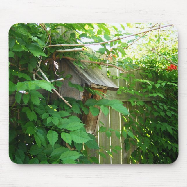 Birdhouse Mouse Pad (Front)