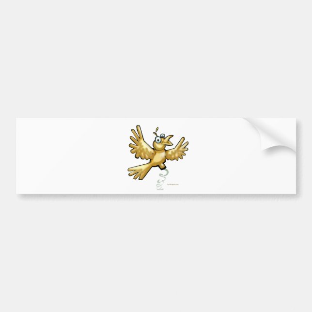 Birdie Bumper Sticker (Front)