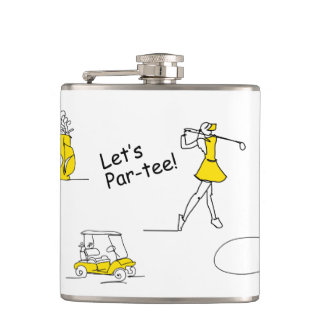 Birdie juice hip flask