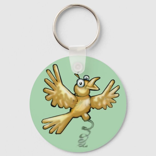 Birdie Keychain (Front)