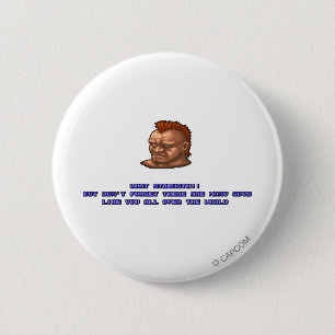 Birdie KO'ed 2 Inch Round Button