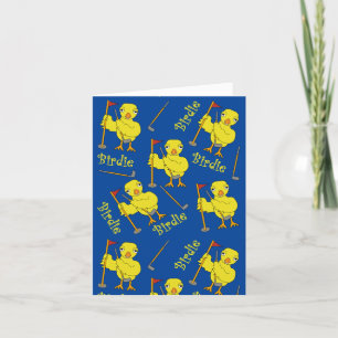 Birdie Note Card