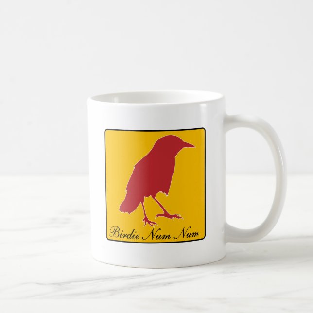 birdie num num coffee mug (Right)