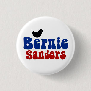Birdie Sanders Retro Bernie POTUS 1 Inch Round Button