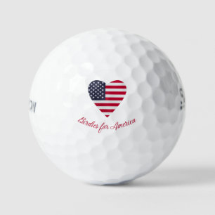 'Birdies For America' 4th of July Tournaments Gift Golf Balls