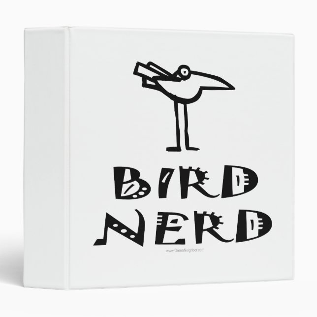 Birding, Bird Watching Binder (Front/Spine)