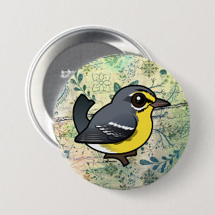 Birdorable Adelaide's Warbler 3 Inch Round Button