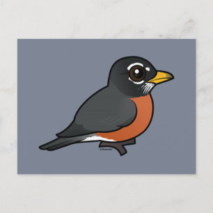 Birdorable American Robin Postcard