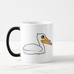 BIrdorable American White Pelican Magic Mug