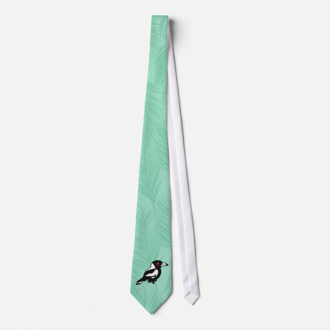 Birdorable Australian Magpie Tie (Front)