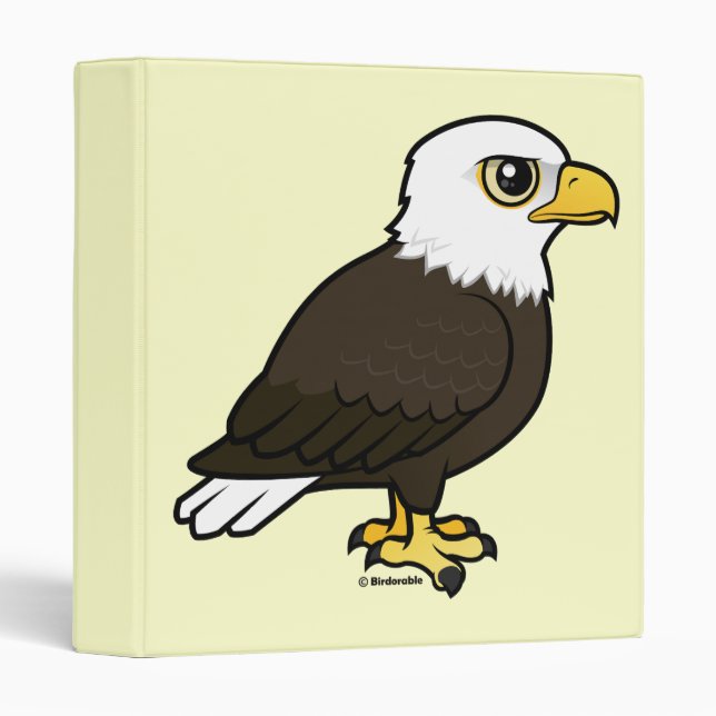 Birdorable Bald Eagle Binder (Front/Spine)