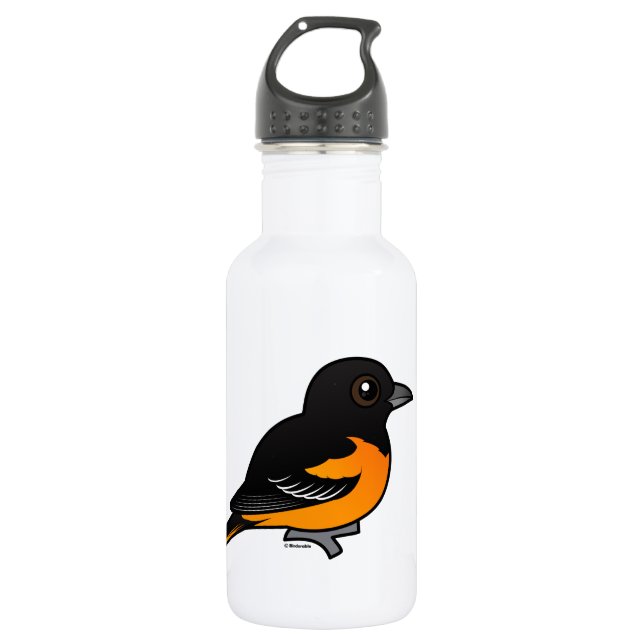 Birdorable Baltimore Oriole 532 Ml Water Bottle (Front)