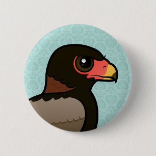 Birdorable Bateleur 2 Inch Round Button