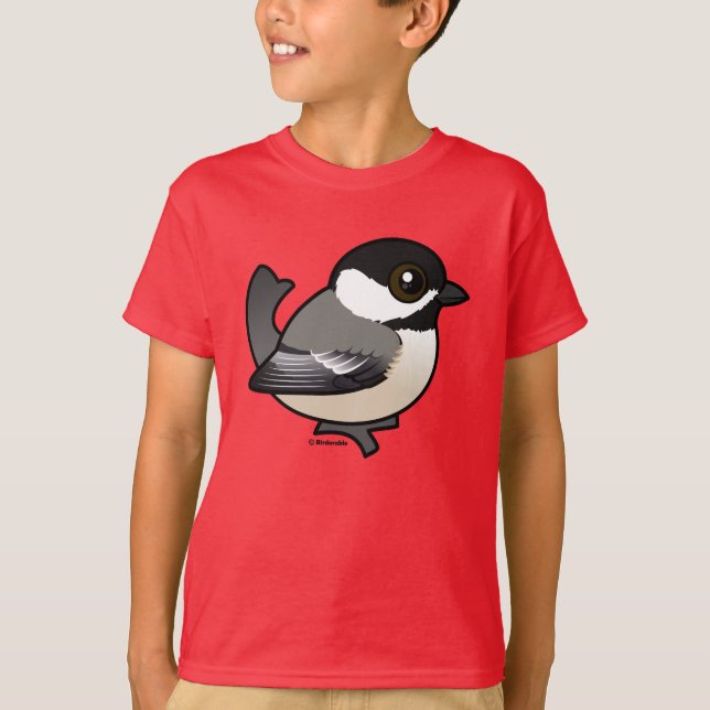Birdorable Black-capped Chickadee T-Shirt (Front)