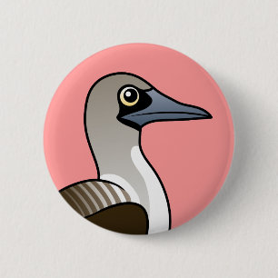 Birdorable Blue-footed Booby 2 Inch Round Button