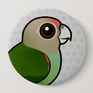 Birdorable Cape Parrot 4 Inch Round Button