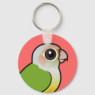 Birdorable Cinnamon Green-cheeked Conure Keychain