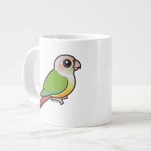 Birdorable Cinnamon Green-cheeked Conure Large Coffee Mug