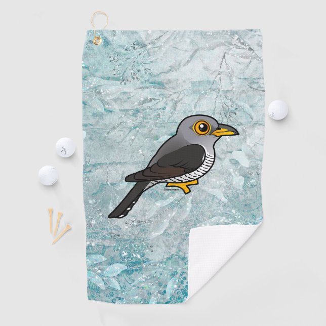 Birdorable Common Cuckoo Golf Towel (InSitu)