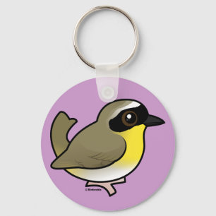 Birdorable Common Yellowthroat Keychain
