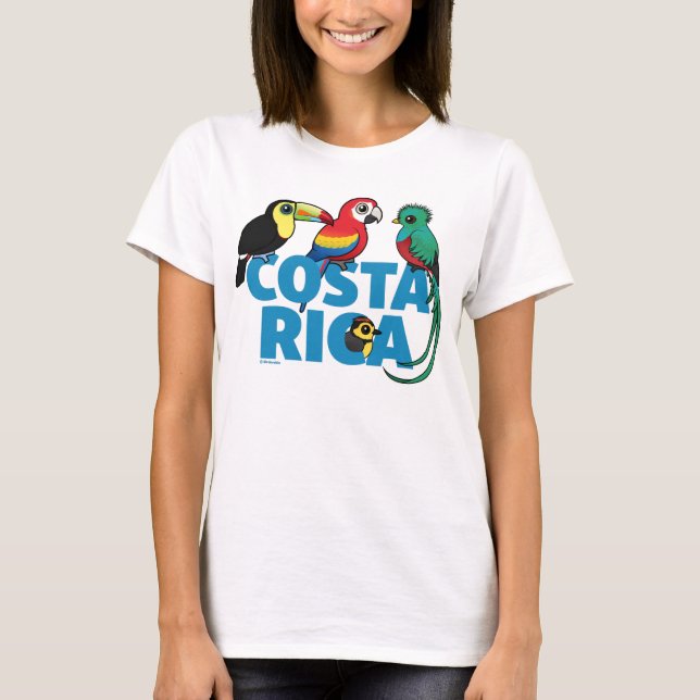 Birdorable Costa Rica T-Shirt (Front)