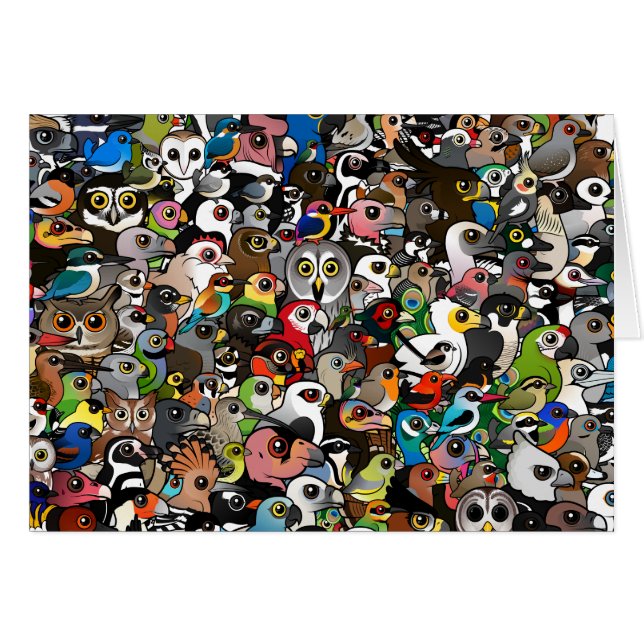 Birdorable Crowd (Front Horizontal)