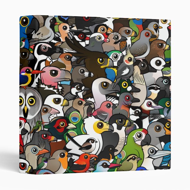 Birdorable Crowd Binder (Front/Spine)