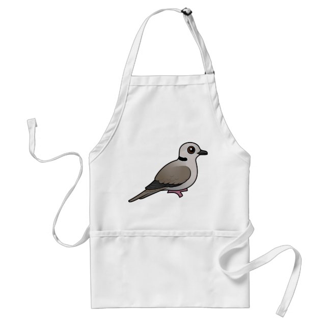 Birdorable Eurasian Collared Dove Standard Apron (Front)