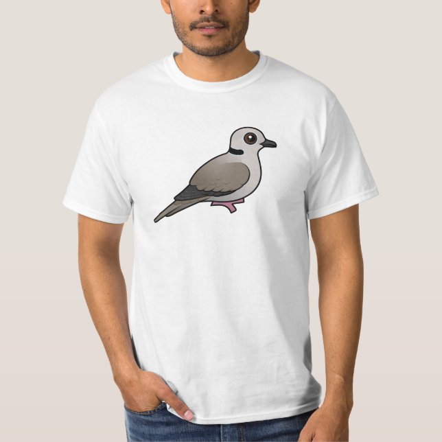 Birdorable Eurasian Collared Dove T-Shirt (Front)