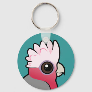 Birdorable Galah Keychain