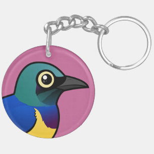 Birdorable Golden-breasted Starling Keychain