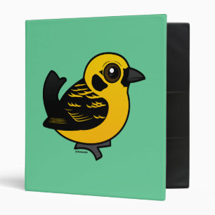 Birdorable Golden Tanager Binder