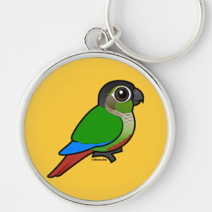 Birdorable Green-cheeked Conure Keychain