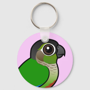 Birdorable Green-cheeked Conure Keychain