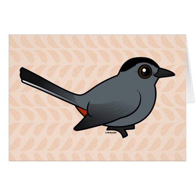 Birdorable Grey Catbird (Front Horizontal)