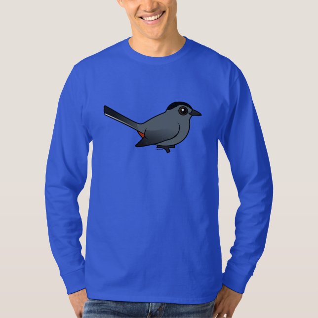 Birdorable Grey Catbird T-Shirt (Front)