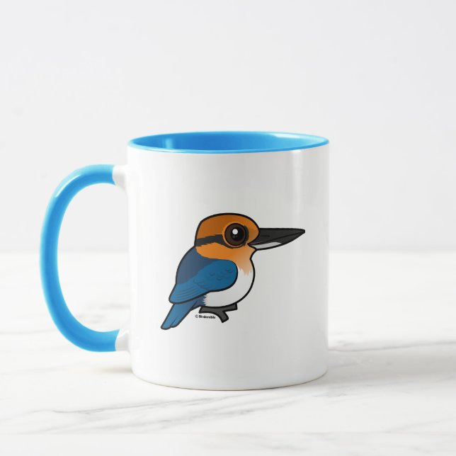 Birdorable Guam Kingfisher Mug (Left)