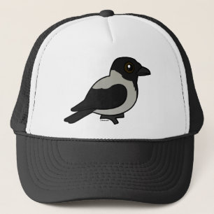 Birdorable Hooded Crow Trucker Hat