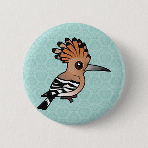 Birdorable Hoopoe 2 Inch Round Button