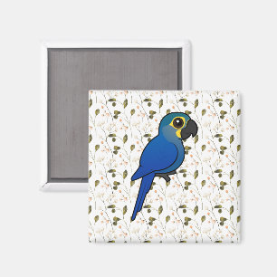 Birdorable Indigo Macaw or Lear&#x27;s Macaw Magnet