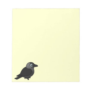 Birdorable Jackdaw Notepad