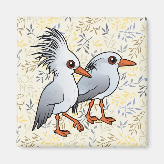 Birdorable Kagu Pair Magnet (Front)